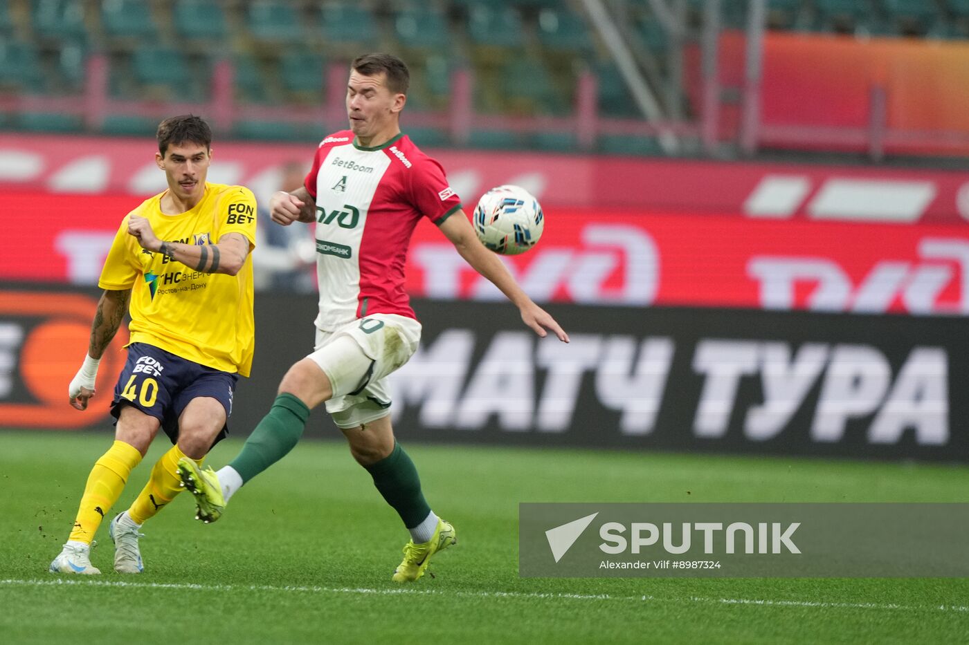 Russia Soccer Premier-League Lokomotiv - Rostov