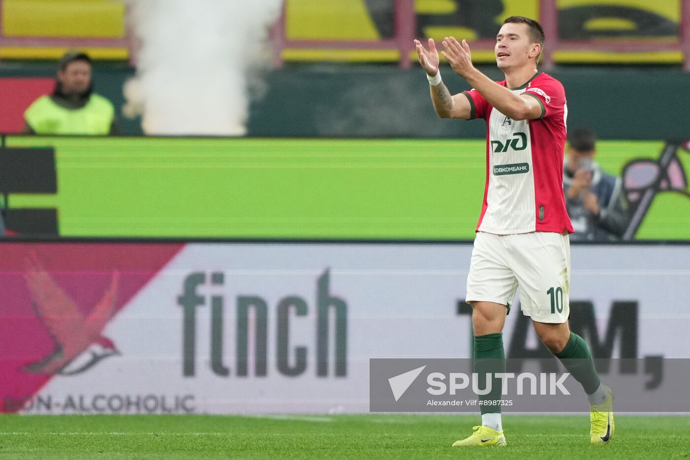 Russia Soccer Premier-League Lokomotiv - Rostov
