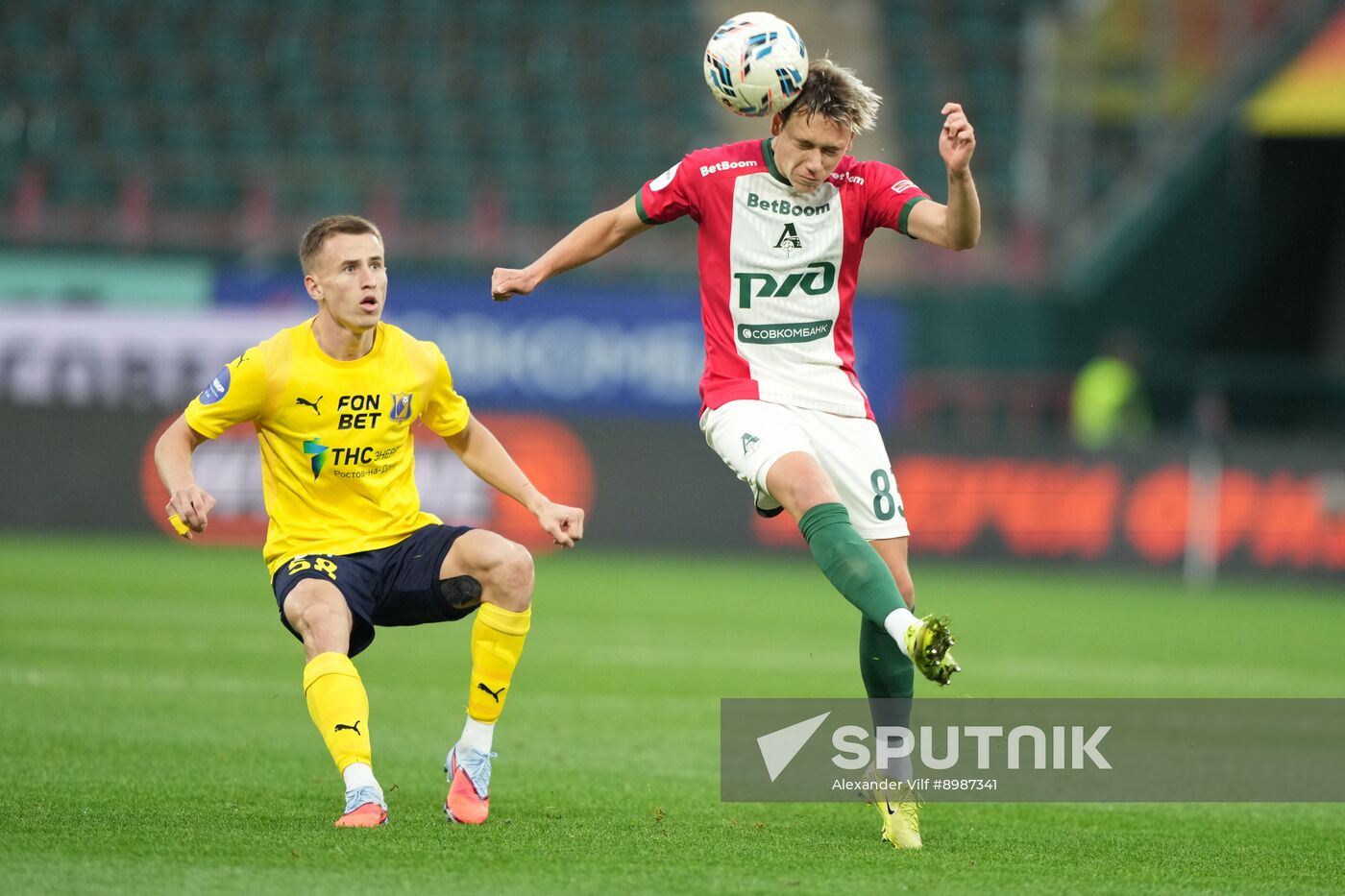 Russia Soccer Premier-League Lokomotiv - Rostov