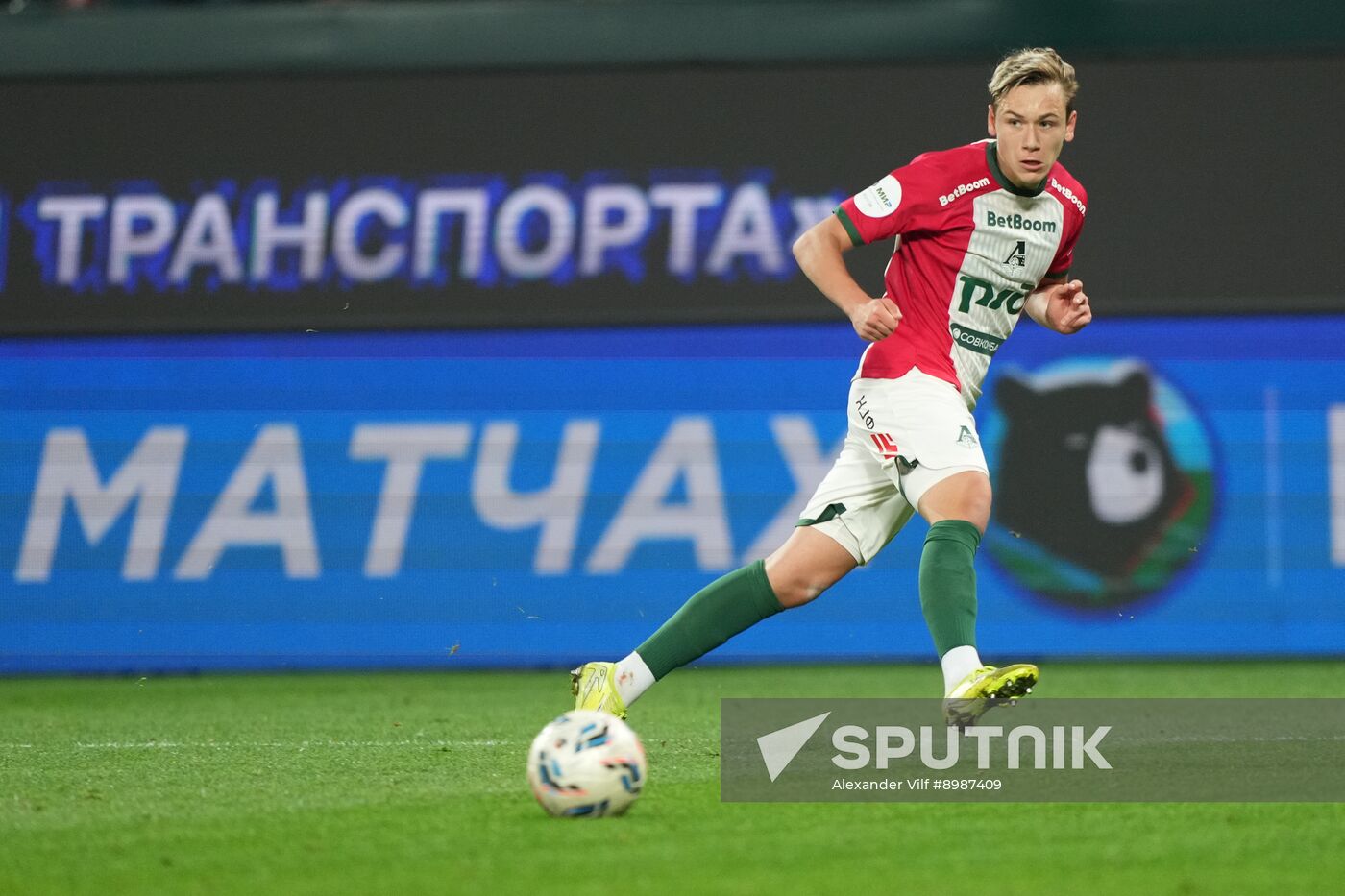 Russia Soccer Premier-League Lokomotiv - Rostov