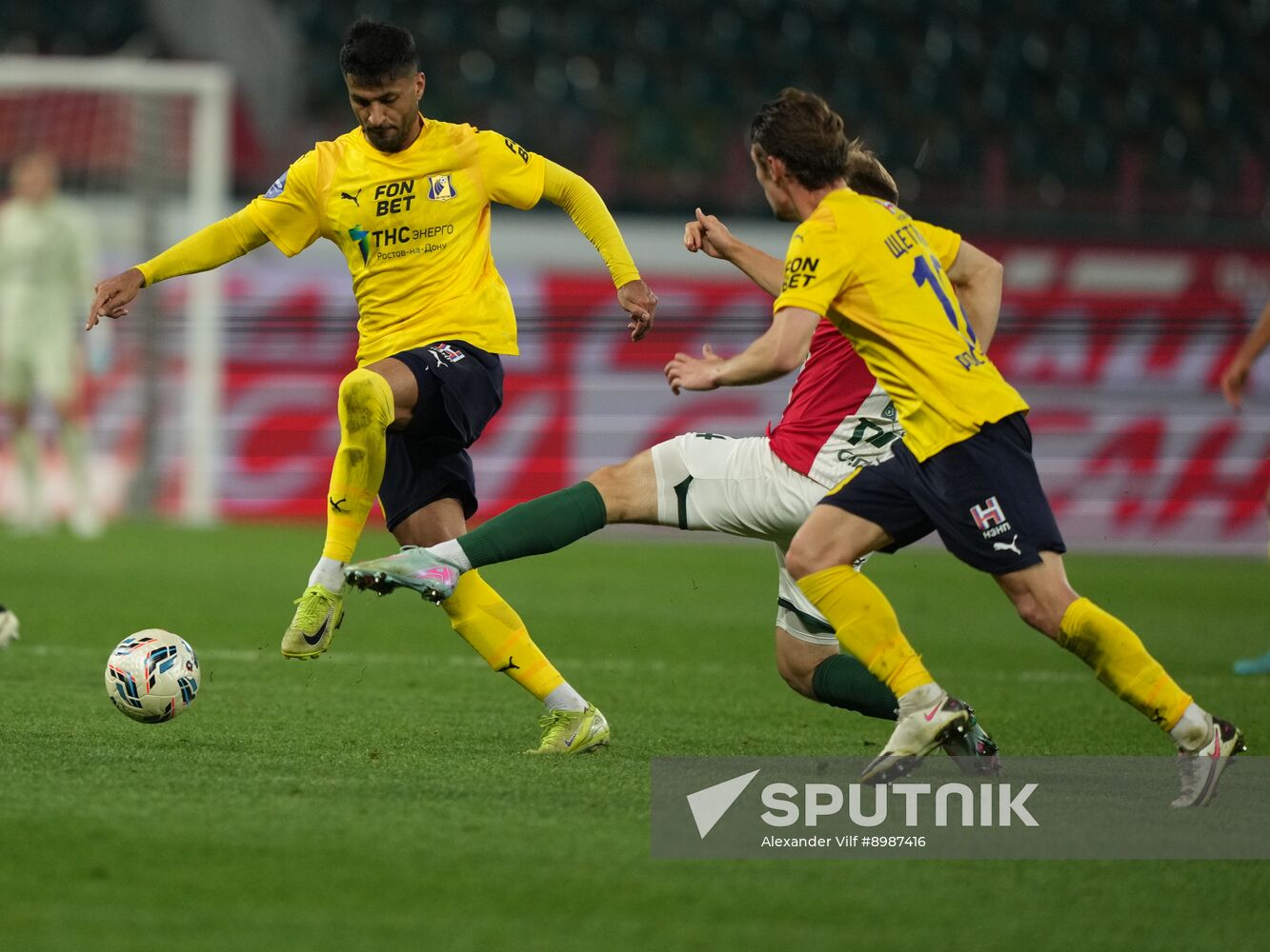 Russia Soccer Premier-League Lokomotiv - Rostov