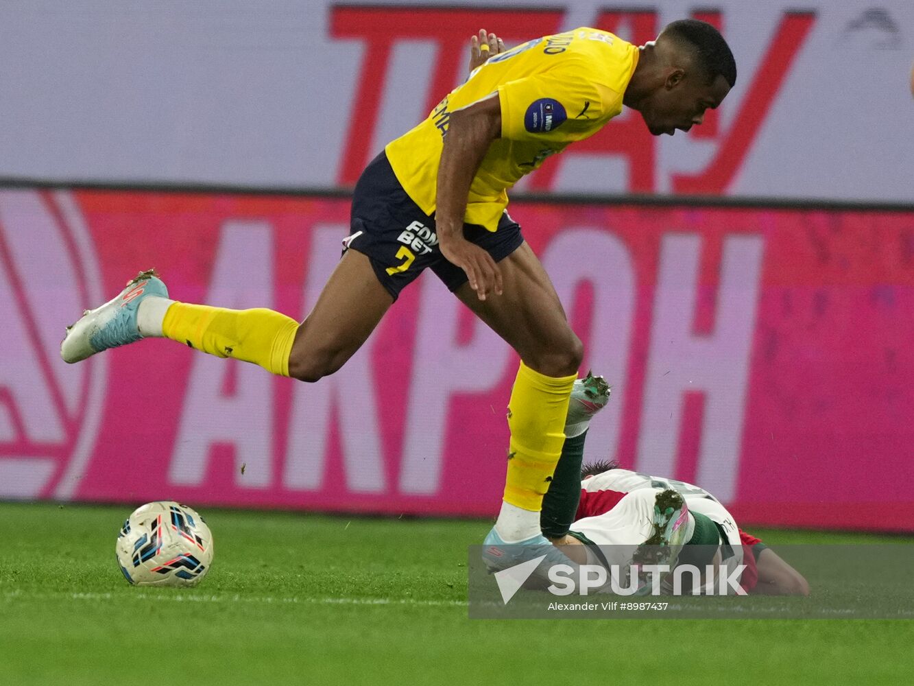 Russia Soccer Premier-League Lokomotiv - Rostov
