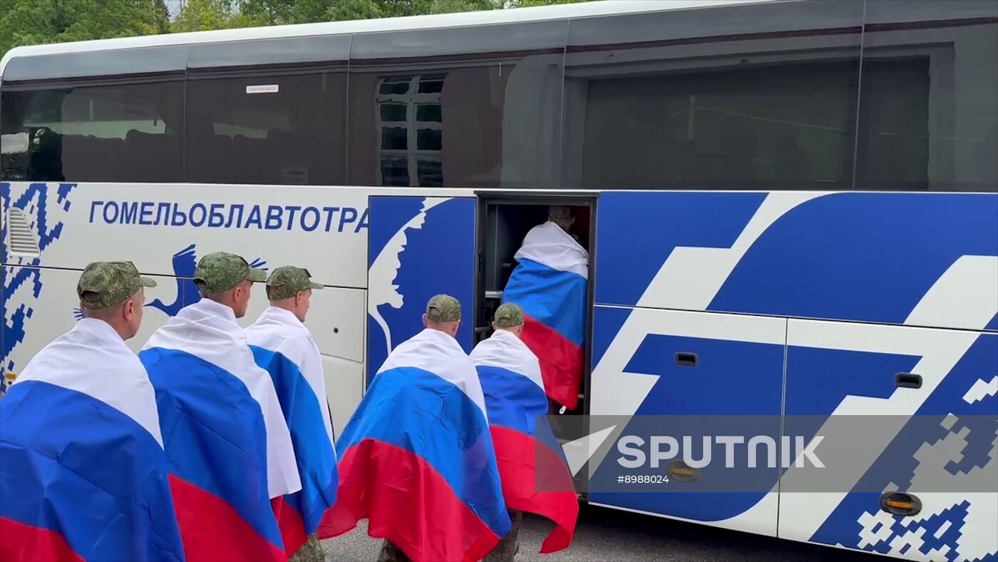 Russia Ukraine Military Operation POWs Exchange