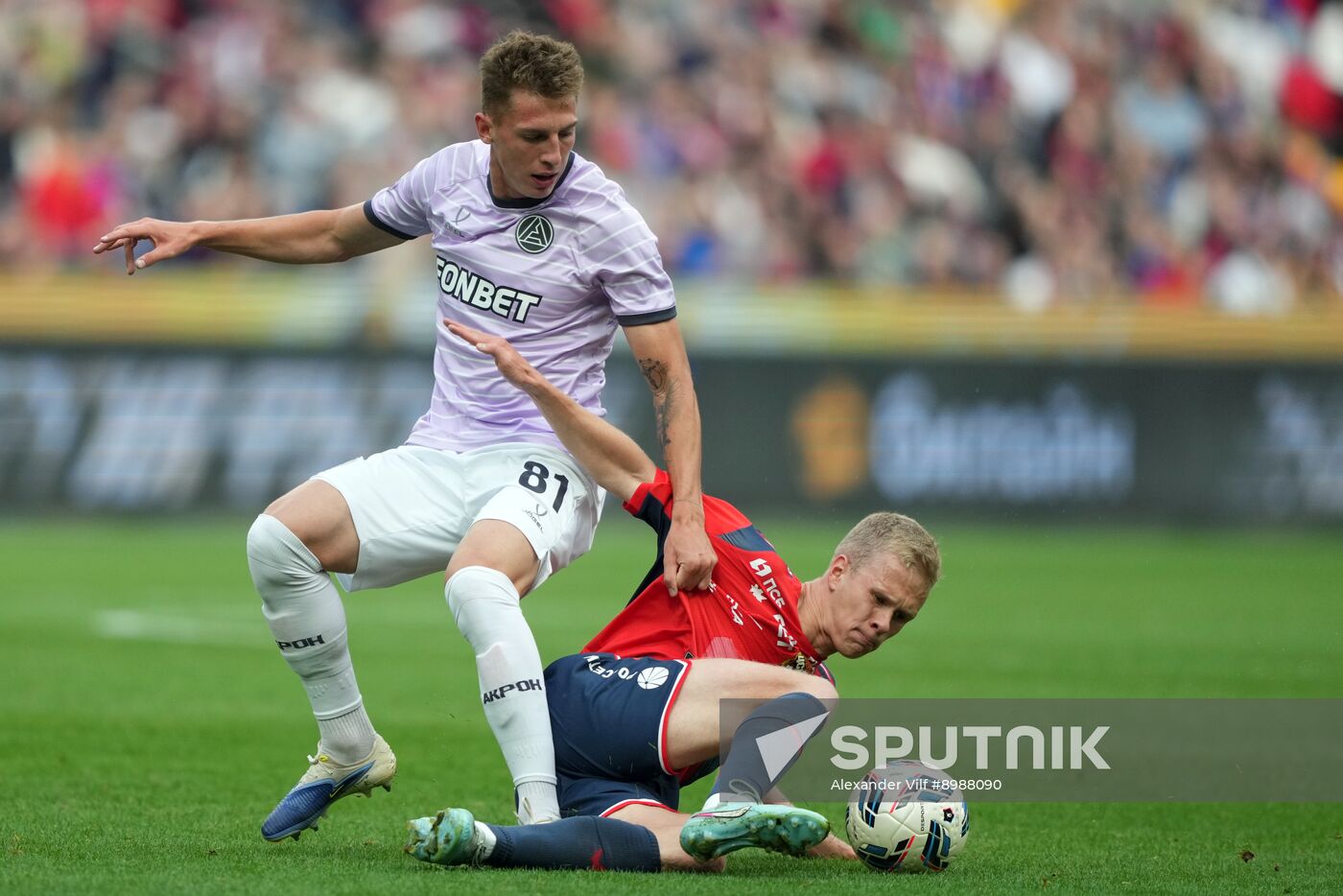 Russia Soccer Premier-League CSKA - Akron