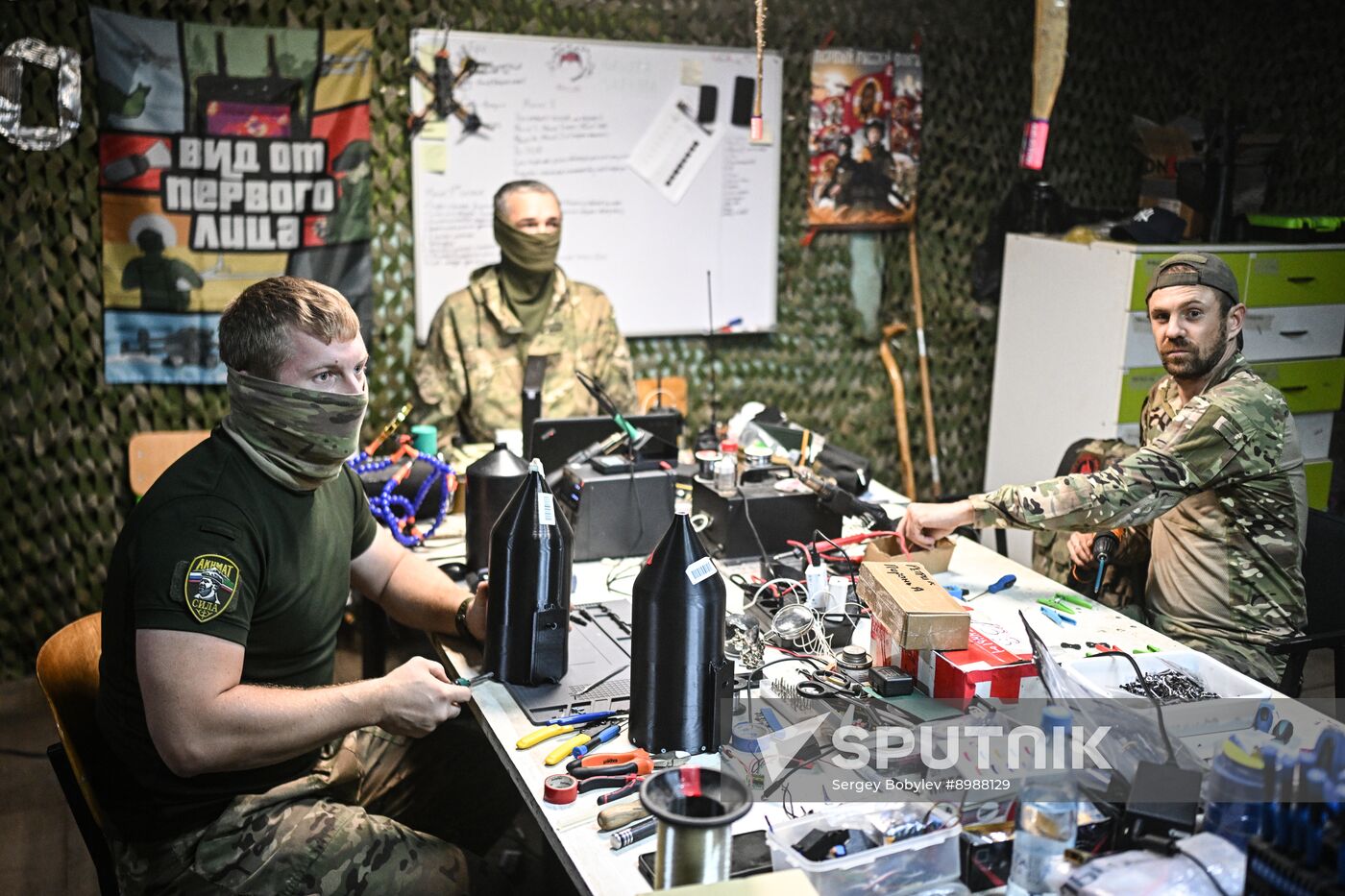 Russia Ukraine Military Operation Air Defence Team