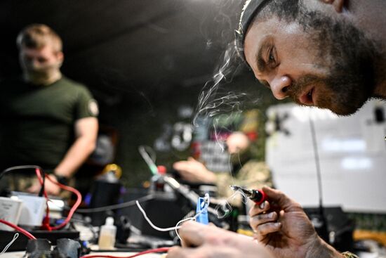 Russia Ukraine Military Operation Air Defence Team