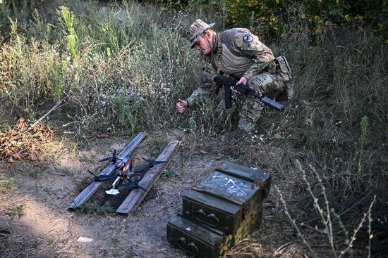 Russia Ukraine Military Operation Air Defence Team