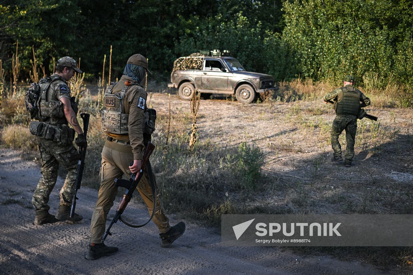 Russia Ukraine Military Operation Air Defence Team