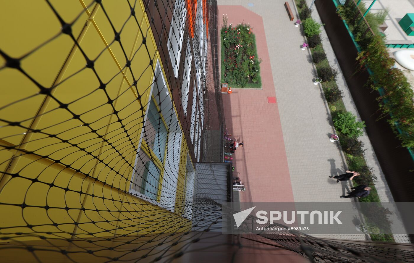 Russia Belgorod Anti Drone Netting