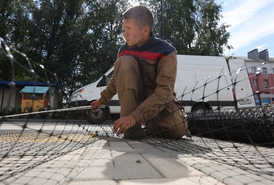 Russia Belgorod Anti Drone Netting