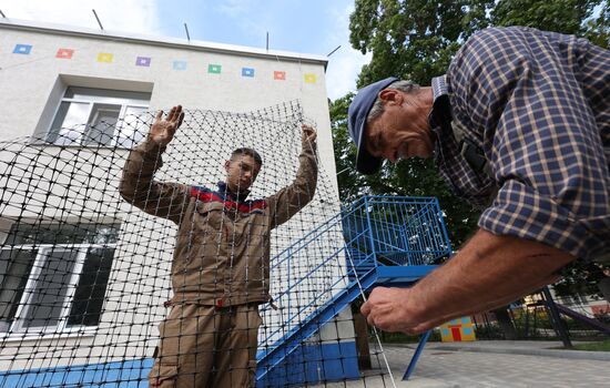 Russia Belgorod Anti Drone Netting