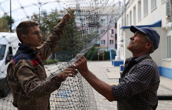 Russia Belgorod Anti Drone Netting