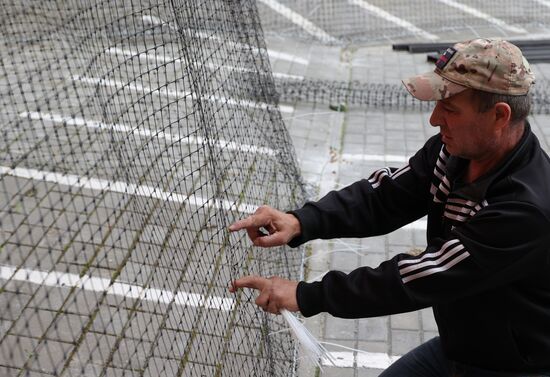 Russia Belgorod Anti Drone Netting
