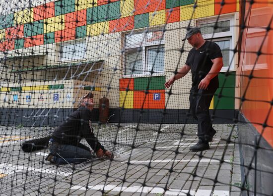 Russia Belgorod Anti Drone Netting