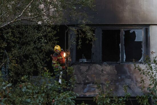 Russia Gas Explosion