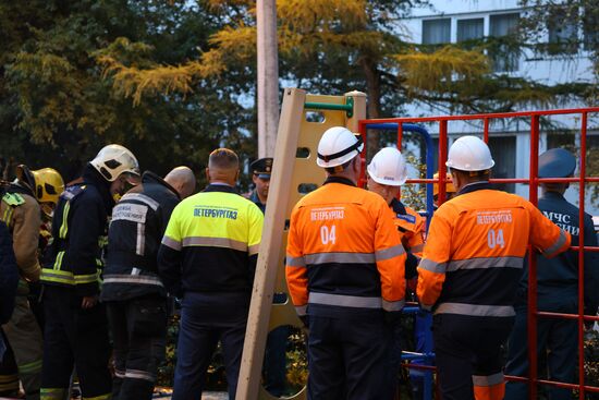 Russia Gas Explosion