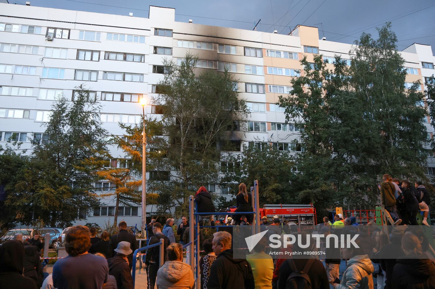Russia Gas Explosion