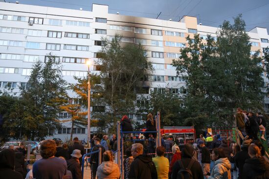 Russia Gas Explosion