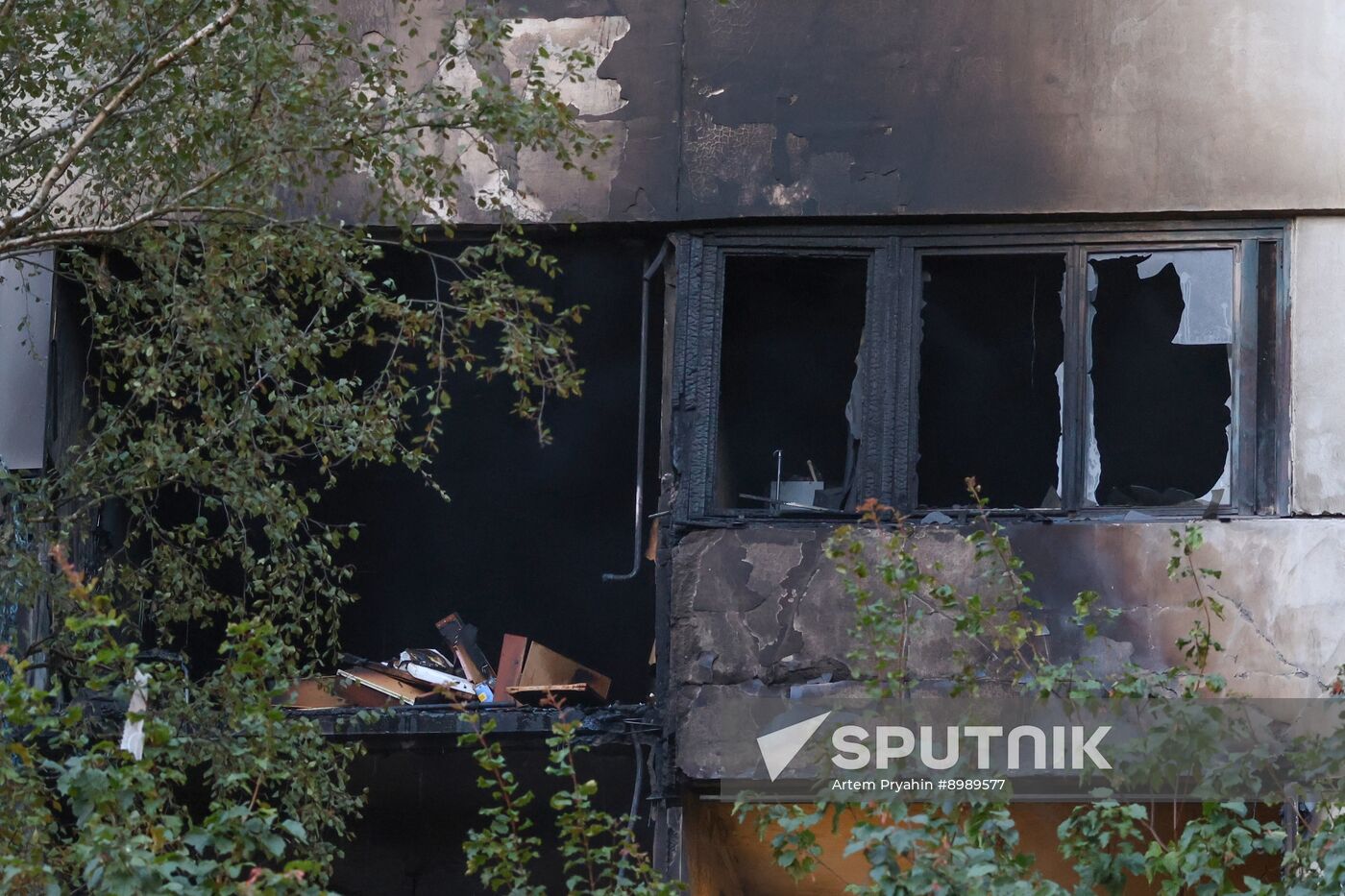 Russia Gas Explosion