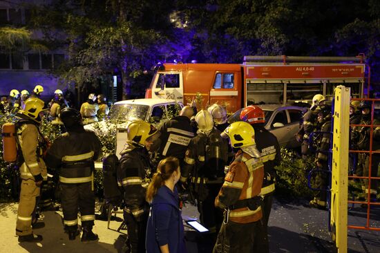 Russia Gas Explosion