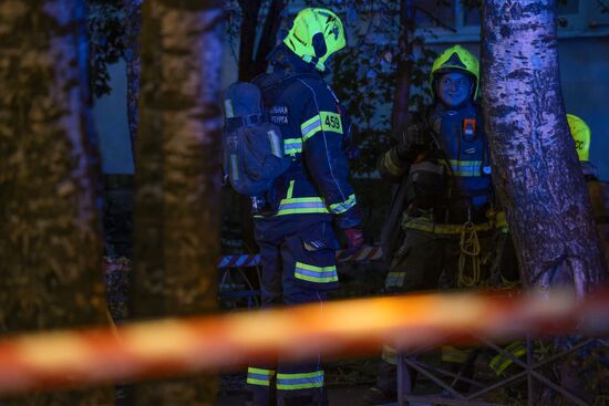 Russia Gas Explosion