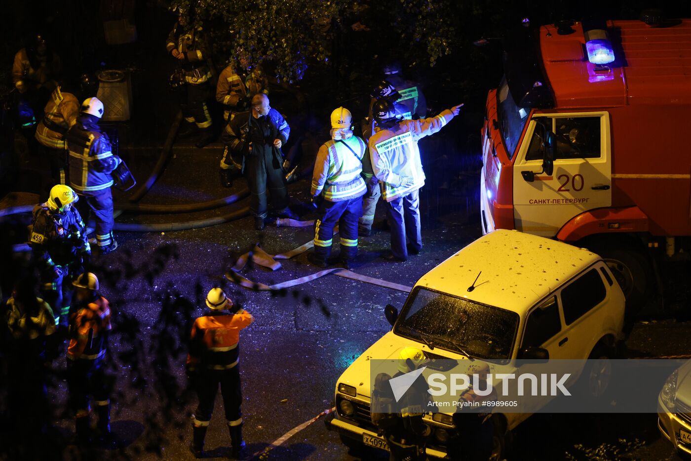 Russia Gas Explosion
