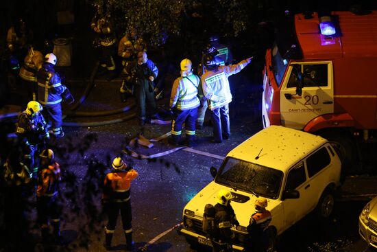 Russia Gas Explosion