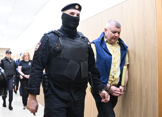 Russia Interior Ministry Officials Bribery Trial