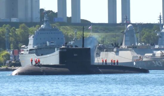 Pacific Ocean China Russia Submarine Joint Patrol
