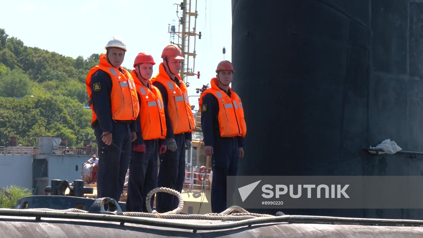 Pacific Ocean China Russia Submarine Joint Patrol