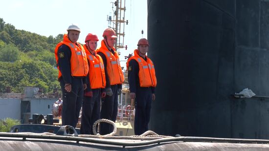 Pacific Ocean China Russia Submarine Joint Patrol