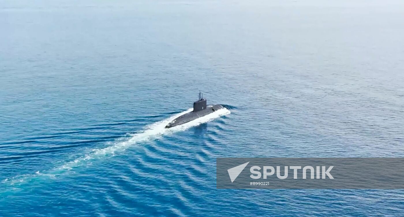 Pacific Ocean China Russia Submarine Joint Patrol