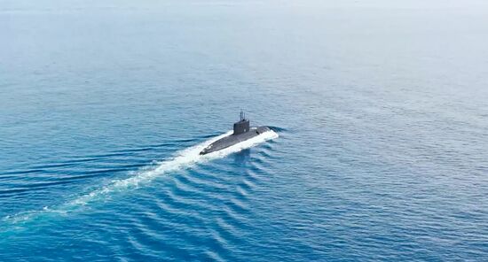 Pacific Ocean China Russia Submarine Joint Patrol