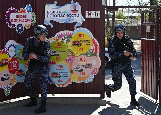 Russia Anti Terrorism Drills