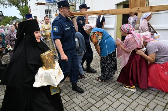 Russia Floods Religious Procession