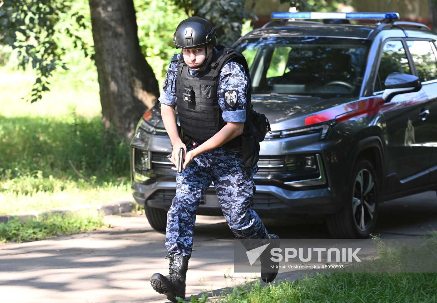 Russia Anti Terrorism Drills