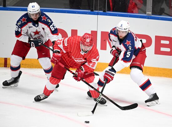 Russia Ice Hockey Moscow Mayor Cup Spartak - CSKA