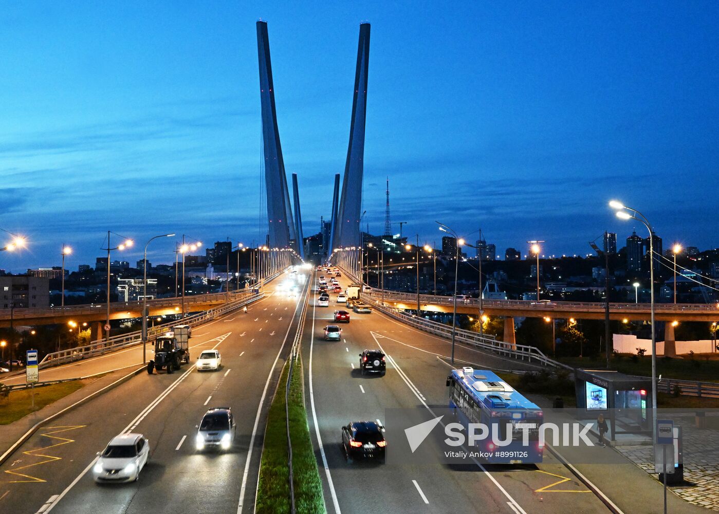 Russia Vladivostok Cityscapes