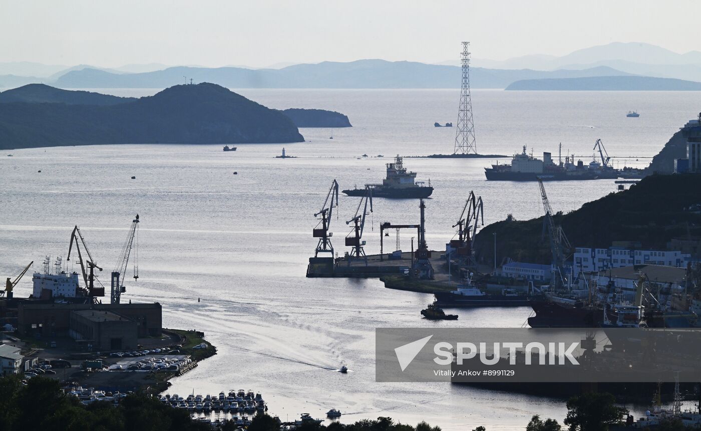 Russia Vladivostok Cityscapes