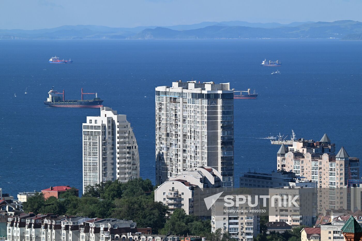 Russia Vladivostok Cityscapes