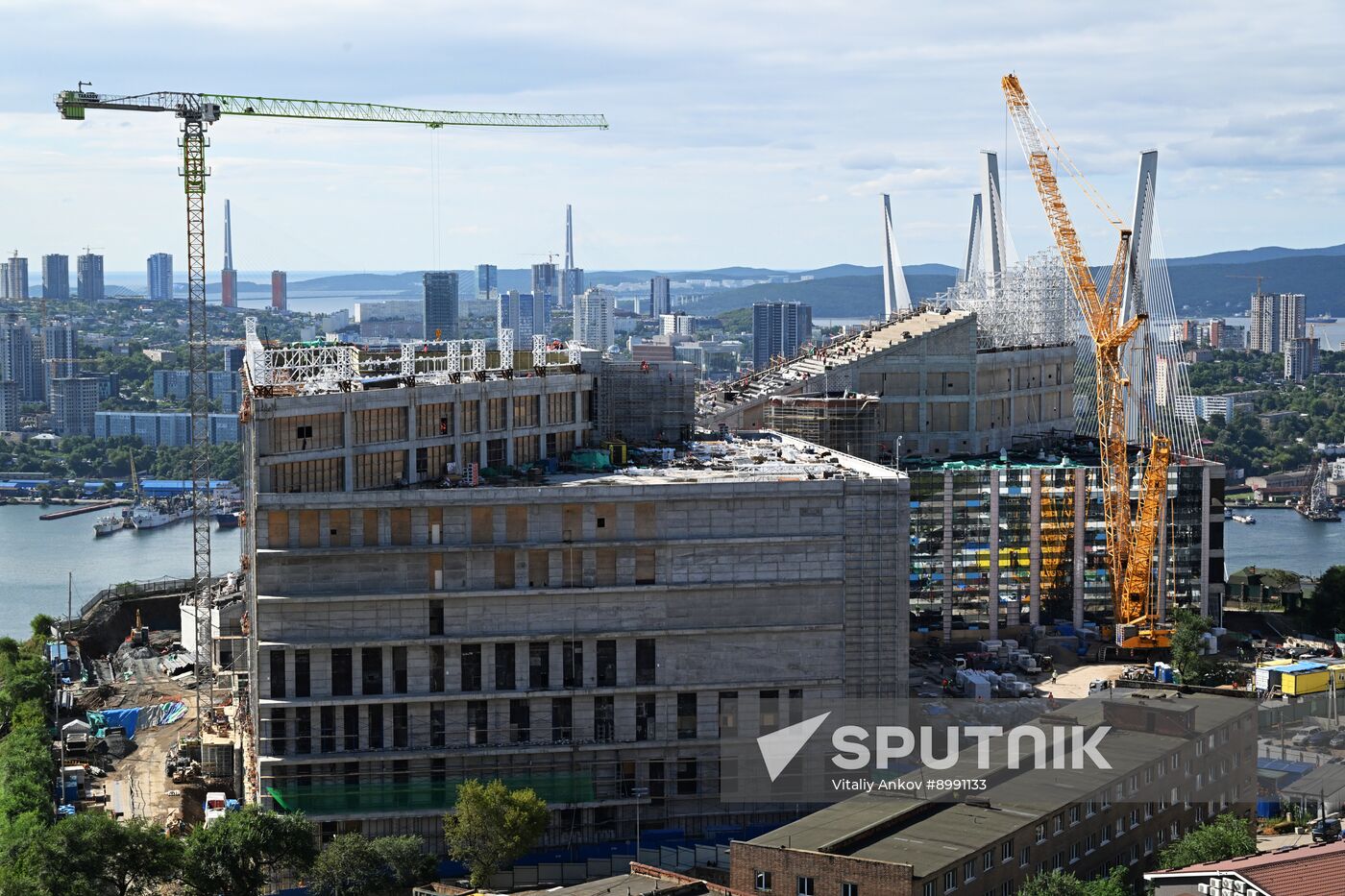 Russia Vladivostok Cityscapes