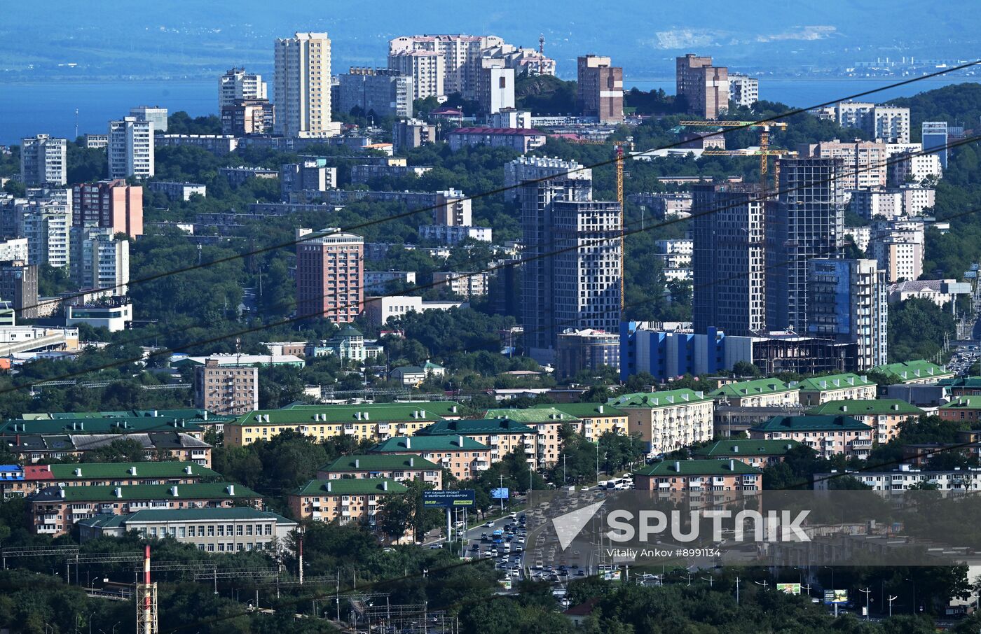 Russia Vladivostok Cityscapes