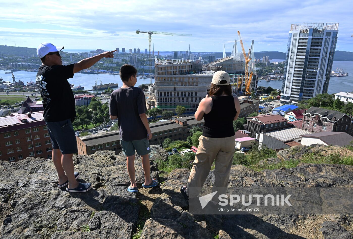 Russia Vladivostok Cityscapes