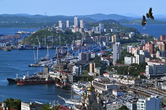 Russia Vladivostok Cityscapes