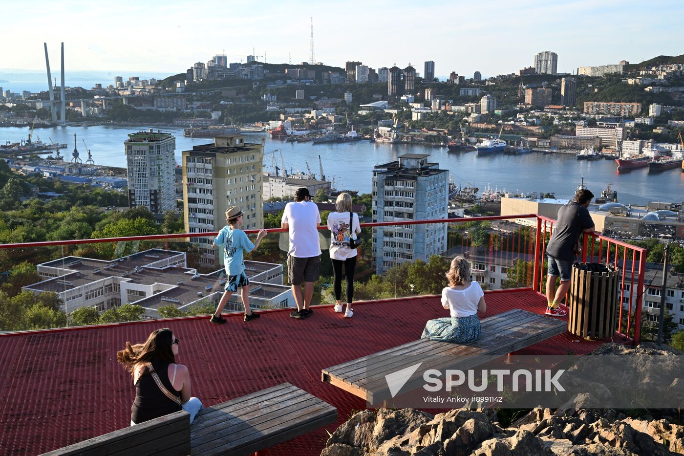 Russia Vladivostok Cityscapes