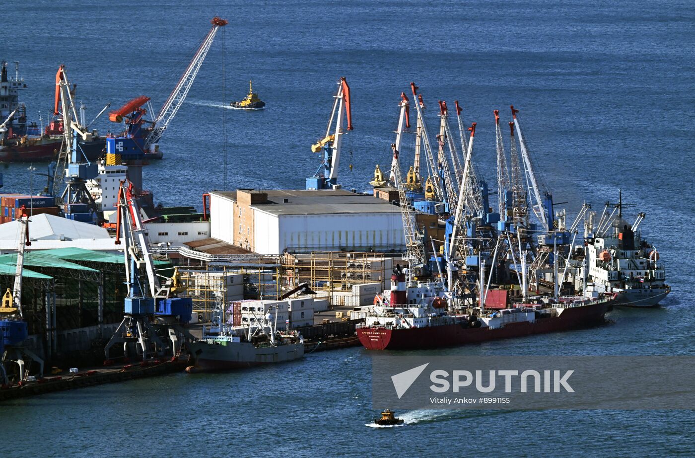 Russia Vladivostok Cityscapes