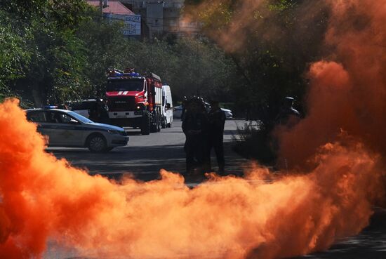 Russia Anti Terrorism Drills