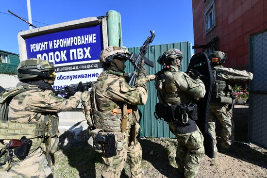 Russia Anti Terrorism Drills