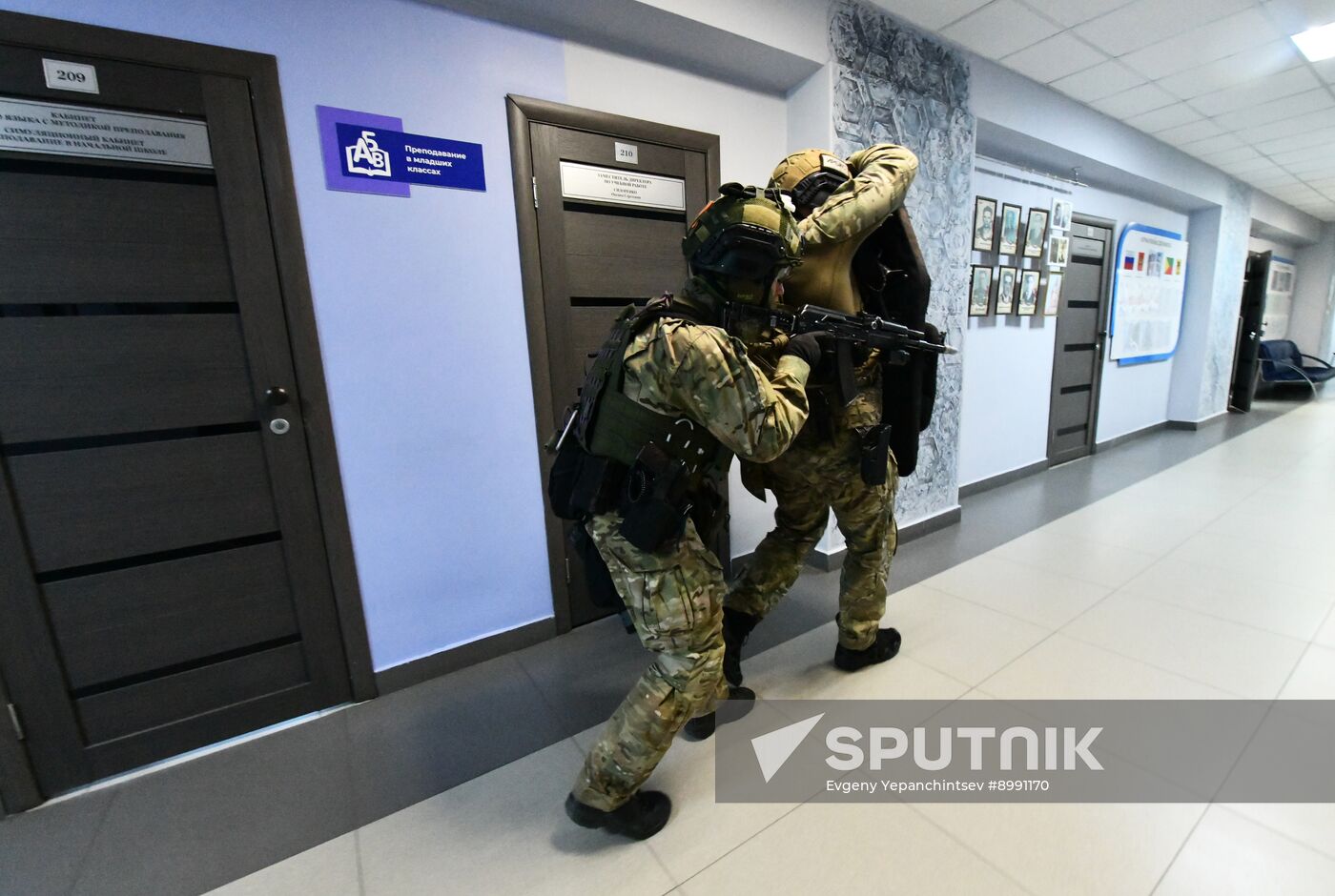 Russia Anti Terrorism Drills