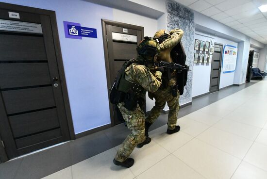 Russia Anti Terrorism Drills